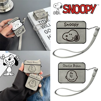 Snoopy Pu Odos Animacinių filmų Ausinės Atveju 