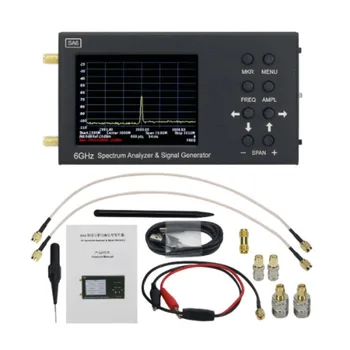 6G Nešiojamų Spektro Analizės Instrumentas Wi-Fi CDMA Laboratorija 35-6200Mhz Signalas Testeris SA6