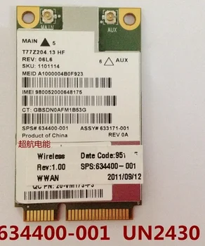 Siera MC8355 GOBI3000 GPS Mini PCI-e 3G HSPA EVDO WWAN Belaidžio ryšio WLAN Kortelė Hp BIS:634400-001