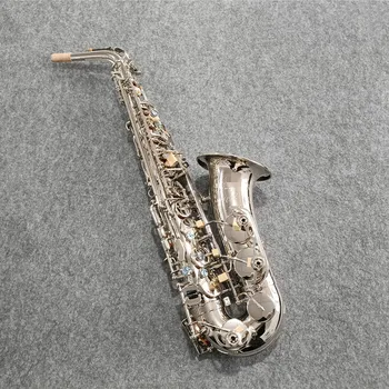 Prancūzijos 54 Eb Alto Saksofono Melodija Naują Atvykimo Žalvario, nikelio danga Muzikos instrumentų E-Butas Sax su Byla Priedai