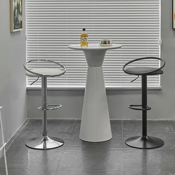 Paprastas Kėdės Inimalistic Italų Stiliaus Pusryčiai Virtuvės Reguliuojamas Aukštyn Žemyn Kėdė Reguliuojamas Karieta Longue Baldų Salonas
