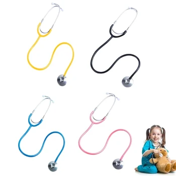 Vaikai Stetoskopas Žaislas Realus Darbo Stetoskopas Vaikams Vaidmuo Slaugos Kostiumas Mielas Gydytojas, Medicinos Apsimesti, Žaidimas Priedų