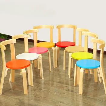 Gamyklos tiesioginio pardavimo darželio medžio masyvo stalas ir kėdė sutirštės vaikų atlošas kėdės ankstyvojo ugdymo dailės mokymo cl