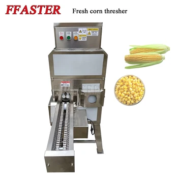 Automatinis FreshCorn Pelling Mašina Thresher Kukurūzų Shellers Komercinės Šviežių Kukurūzų Ruošimui Kukurūzų Thresher