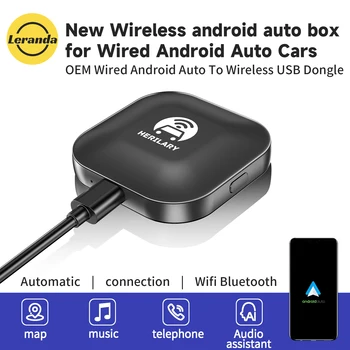 Mini Android Auto Belaidžio ryšio Adapteris AI Langelį Automobilių OEM Wired 