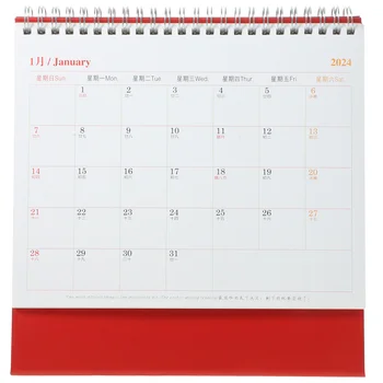Dekoratyvinis Stalo Kalendorius Raštinė Kalendorius, Užrašinė Mėnesio Kalendorius, Biuro Stalas, Biuro Kalendorius