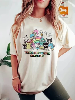 Draugų Gerumas T-Shirt Spalvinga Punny Grybų Marškinėliai Veganų Tee Moterims Madinga Atsitiktinis derliaus Viršų