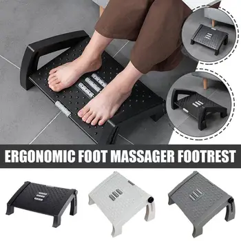 Reguliuojamas Pagal Stalas Kojoms Ergonomiškas Foot Massager Kojoms Su neslidžia Koja Trinkelėmis Ir Masažo Volai Home Office E1K1