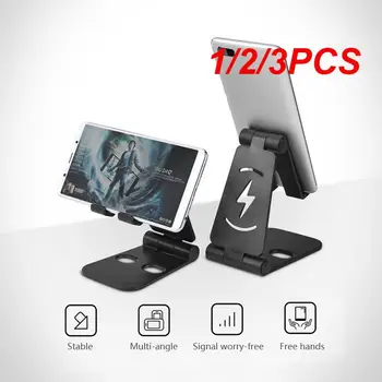 1/2/3PCS Double-sided Folding Tablet Stand Sukasi Reguliuojamas Darbalaukio Parama Rėmo Laikiklį mobiliajam telefonui