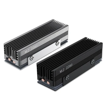 M. 2280 2 SSD Heatsink Optimalus Aušinimo Efektyvumas 2280 SSD Šilumos Kriaukle Radiatoriai, Šilumos Dissipators su Silikono Šilumos Padas