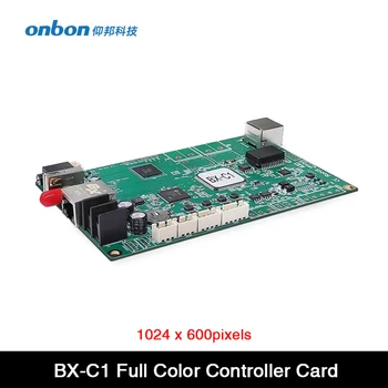 Onbon BX-C1 / BX-C1A Wi-Fi Asinchroninis Full LED Valdiklis Kortelės Dirbti su Rceiving Kortelės , Valdymo atstumas 1024 x 600pixels