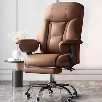 Poilsio Recliner Biuro Kėdė Mobiliojo Dizaineris Odos Office Patogūs Rankos Kėdės Akcentas Prabanga Sillon Dormitorio Biuro Baldai