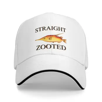 Custom Mados Tiesiai Zooted Žuvų Beisbolo Kepuraitę Vyrai Moterys Kvėpuojantis Juokinga Dizaino Tėtis Skrybėlę Lauko