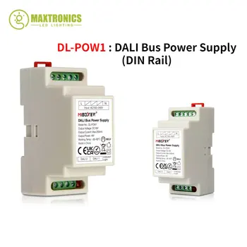 Miboxer DL-POW1 DALI Autobusų Maitinimo (DIN Bėgelio) DC16V 4W Max250mA LED Transformatorius KINTAMOSIOS srovės 110V, 220V DALI RGB BMT Led Downlight