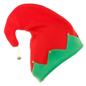 Kalėdų Kepurės su Unisex Dizaino Pliušinis Pagamintas Kepurės ir Stipriai Kontrasto Spalvas