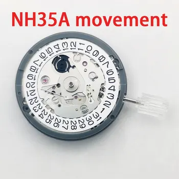 Janpan NH35 Judėjimas Didelis Tikslumas Mechaninė Judėjimas su baltos Dienos Lango Prabangus Automatinis laikrodis, Movt Pakeisti dalys