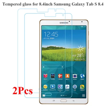 2vnt/Pak Screen Protector for Samsung Galaxy Tab S 8.4 Modelis SM-T700 SM-T705 HD Grūdintas Stiklas 8.4 Colių 