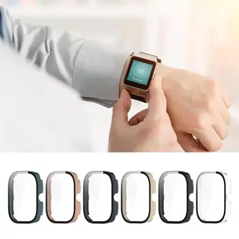 PC Grūdinto Stiklo Plėvele Padengti Redmi Watch4 Raštas Bamperis Rėmo Apsaugos Reikmenys Kelią Smartwatch 