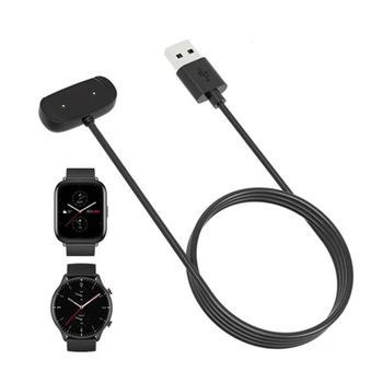 Nešiojamas USB Įkrovimo Kabelis Amazfit pvp 3 Smartwatch Magnetinio Maitinimo Adapteris Įkrovimo Laidas Kroviklio Laidą Linija Amazfit bip3