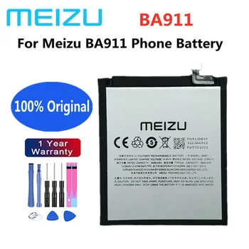 Naujas Originalus BA911 Baterija Meizu BA911 Pakeitimo Baterijas Aukštos kokybės 3500mAh Įkrovimo Mobiliojo Telefono Baterijas