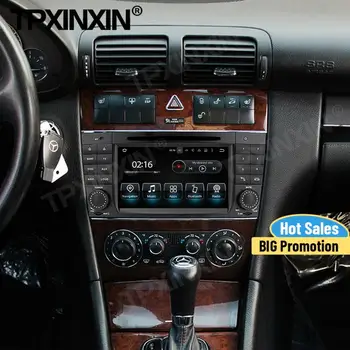 Carplay Automobilio Radijas Stereo Imtuvas Android Benz CLK W209 2006-2012 CLS W219 2004-2008 IPS DSP GPS Player Auto Garso Galvos Vienetas