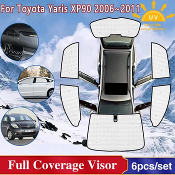 Toyota Yaris XP90 2006-2011 m. Visa prekinis, galinis Stiklo Surround 