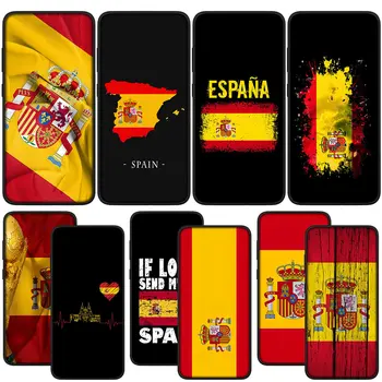 Geltona Raudona Ispanijos Vėliava, Minkštas Viršelis Telefono Dėklas Samsung Galaxy A32 A20 A22 A30 A31 A10 A50 A51 A52 A53 A72 A33 A73 Atveju