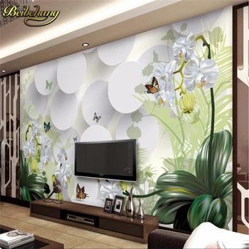 beibehang papel de parede Clivia gėlių sofa-lova, TV foną 3d freska lipdukas miegamasis pasirinktinis dydis sienos popieriaus