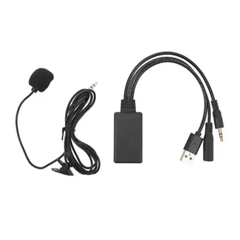 AUX-IN, USB Mikrofonas laisvų Rankų įranga Adapteris, skirtas BMW Z4 E60 E63 E64 E66 E81 E90