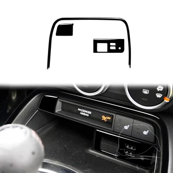 už Mazda Mx-5 2016 2017 2018 2019 2020 A/C Apatinio Rėmo USB Apdailos Dangtelio Apdaila Lipdukas Automobilių Reikmenys ABS