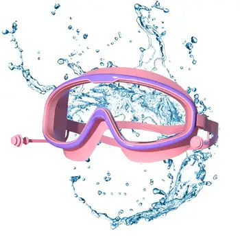 Vaikai Vandens Akiniai, Plaukimo Aiškios Vizijos Berniukai Akiniai Berniukų plaukimo Akiniai Plaukti GogglesWith Anti-rūko Dizaino UV Apsauga