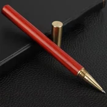 Metalo Parašą Pen Verslo Mokytojams'Day Dovana Redwood Žalvario Šratinukas Derliaus Santalas Neutralus Pen