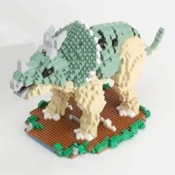Žaislas Vaikams Triceratopsas Monstras Naminių Gyvūnų 3D Modelį 