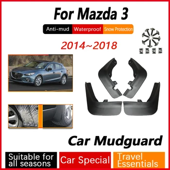 Automobilių Mudflaps, Skirta Mazda3 BM 
